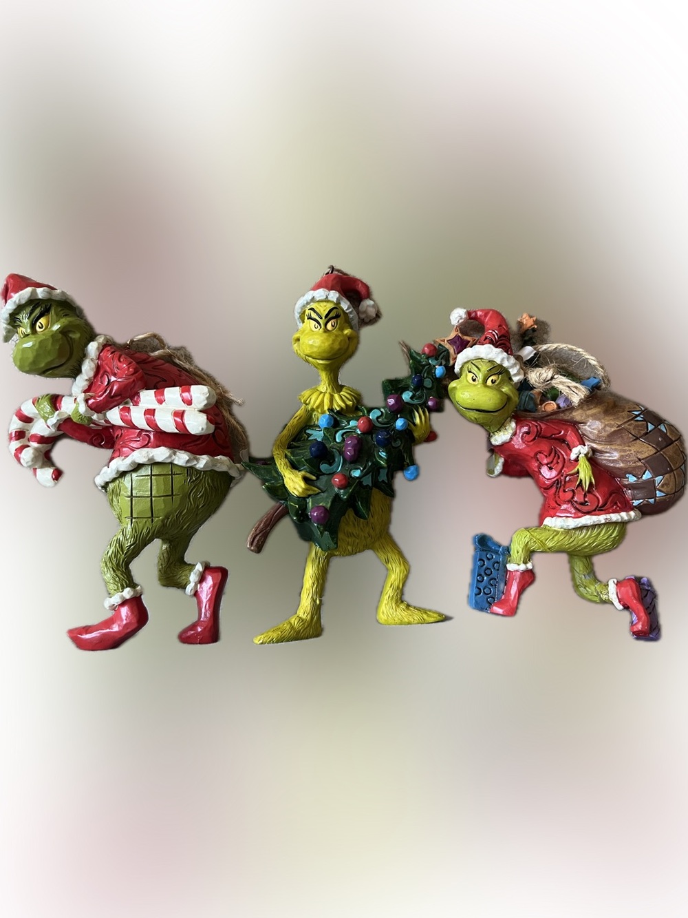 The Grinch Christmas (3) Ornaments